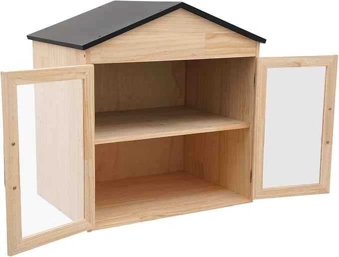 Solid Wood Blessing Box for Community Sharing, Schools (20"×14.3"×21.85")