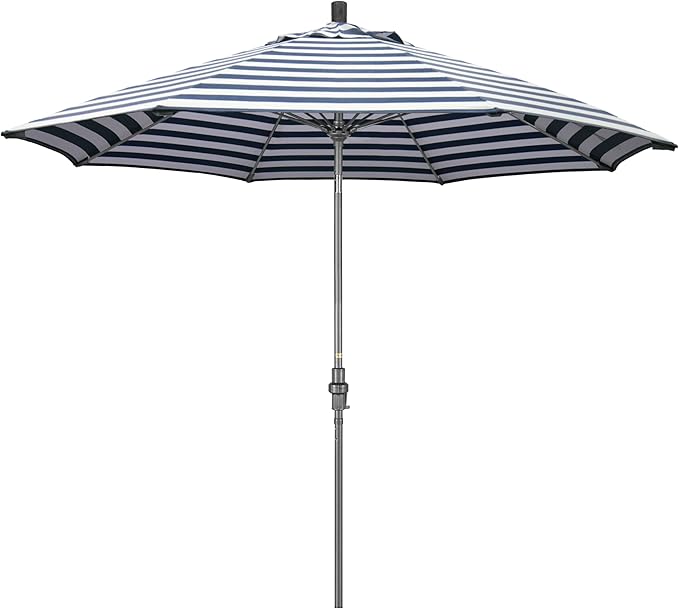 California Umbrella Crank Lift, Collar Tilt, Aluminum Pole