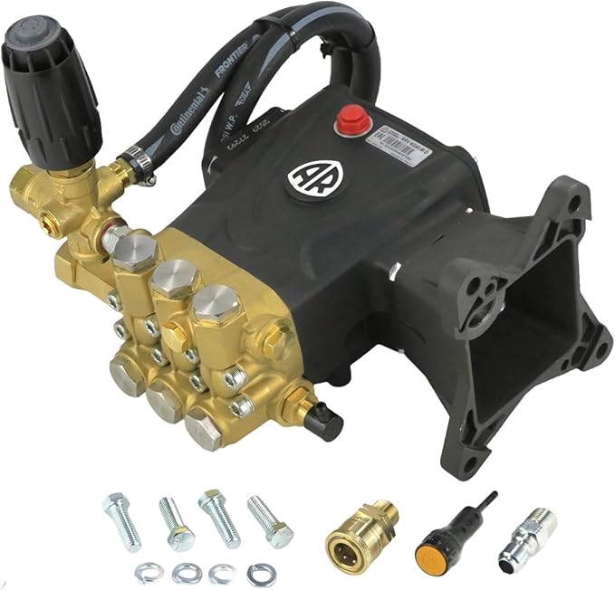 Annovi Reververi 4000 psi AR Power Pressure Washer Pump & VRT3 Unloader - Replaces RSV3G34D-F40 by The ROP Shop