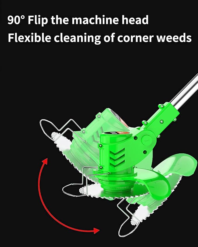 Lawn Mower Electric Lawn Mower 24 V Corded Brush Cutter to Remove Weeds from Trees and Flower beds Grass Cutting Machine for Agricultural Land Lawn