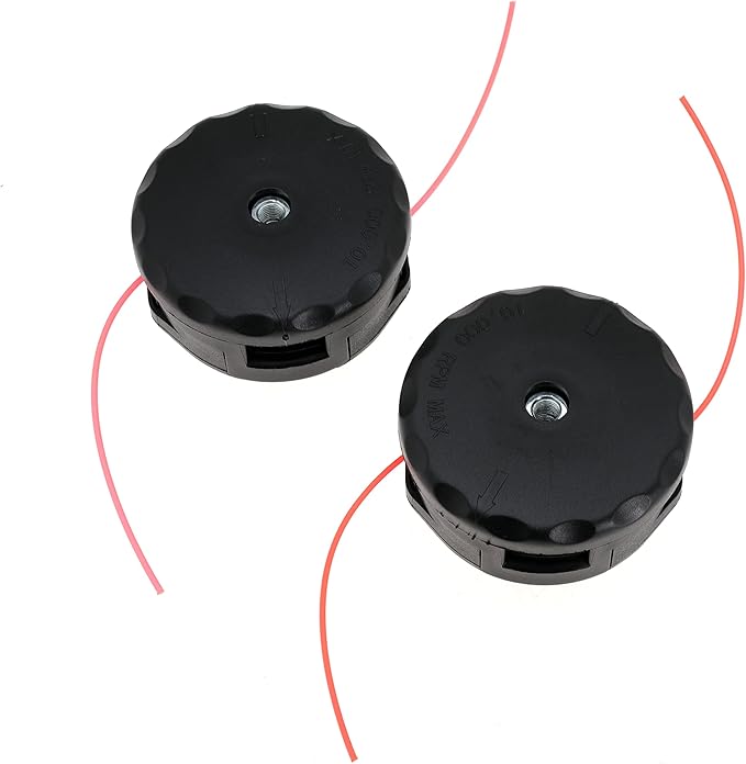 Trimmer Head for Echo Weed Eater PAS210 PAS211 PAS225 PAS230 for Echo Speed Feed 400 SRM210 SRM211 SRM225 SRM230 for SHINDAIWA C230 C242 C2510 2PCS
