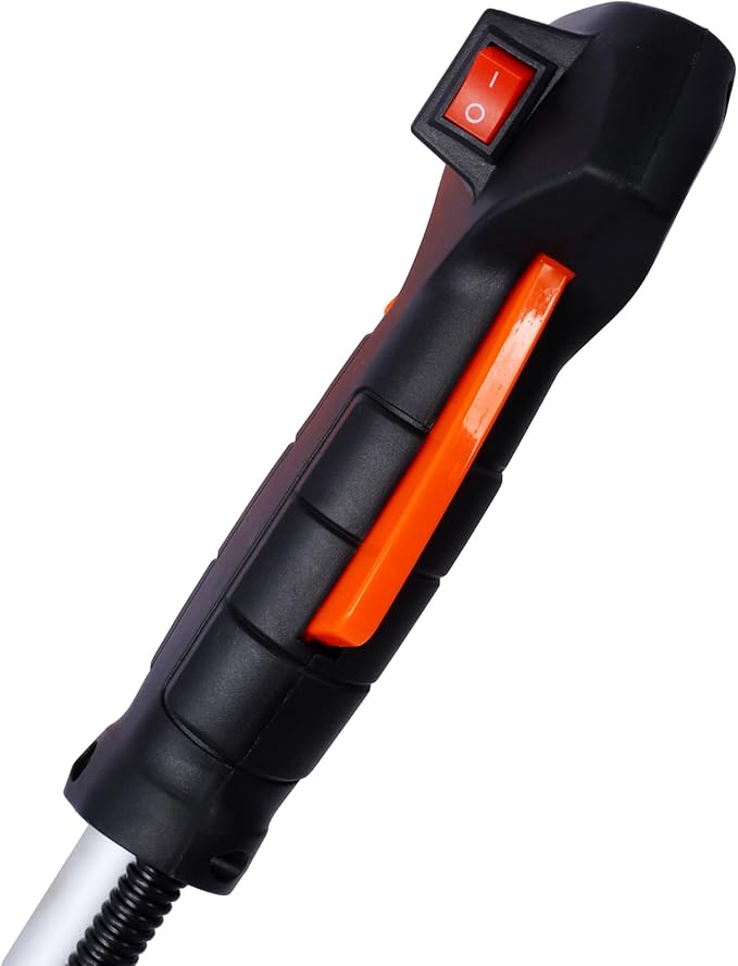 52cc 2-Cycle Weed Wacker Gas Powered, 2-in-1 Gas String Trimmer/Edger, 3T Brush Cutter 10", Gas Weed Trimmer for Lawn Care, 18" Cutting Path Grass Trimmer, Weed Eater Grass Trimmer for Lawn Care