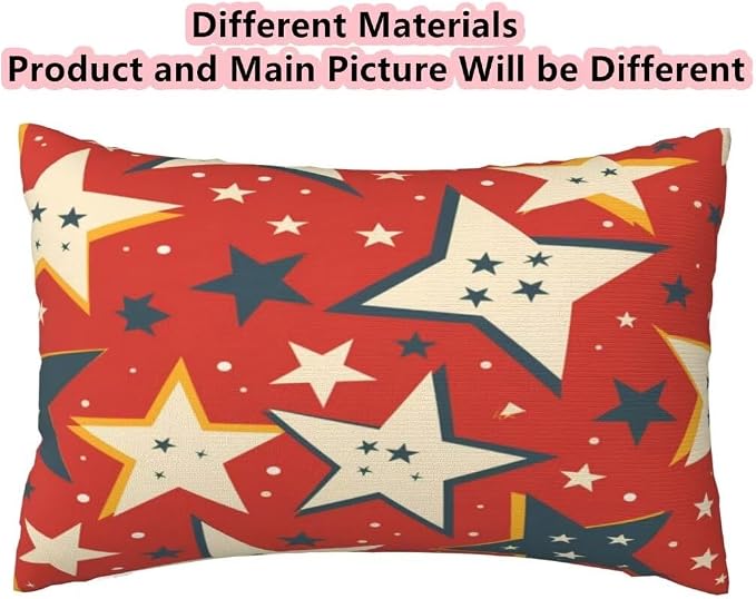 Outdoor Pillows Waterproof Set of 2 Outdoor Pillow Covers 16x24 Inch, Caramel Throw Pillows Stars Pillow Covers, Summer Garden Decorative Pillows Outdoor Pillows for Patio Furniture Home Decor -hs350