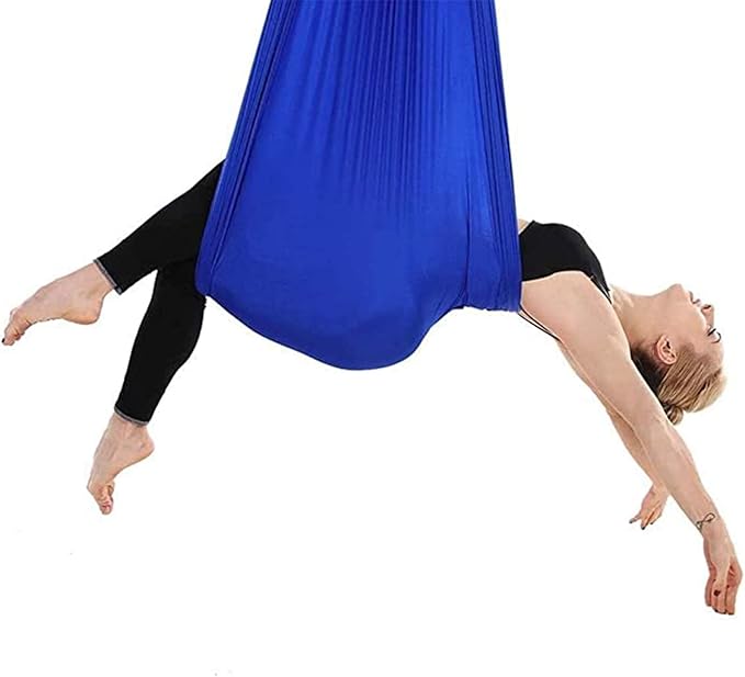Adjustable Indoor Swing Therapy Sensory Snuggle Cuddle Hammock for Kids Child and Teens with Special Needs Autism ADHD ADD (Color : Blue, Size : 150 x 280 cm)