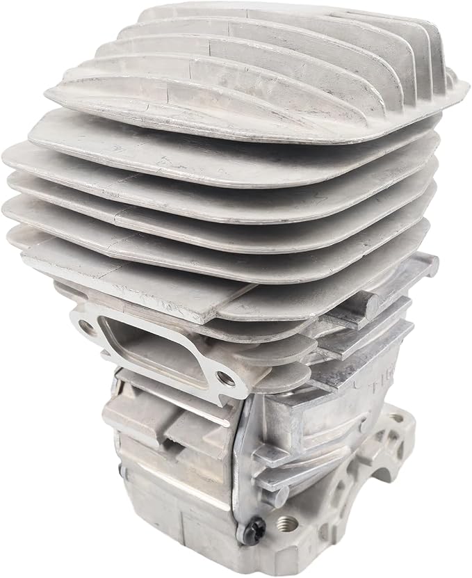 1141 020 1206 Cylinder Piston 47mm for Stihl MS291 MS291C Chainsaw, 47mm Big Bore for Stihl MS271 MS271C Chainsaw(Round Style Intake)