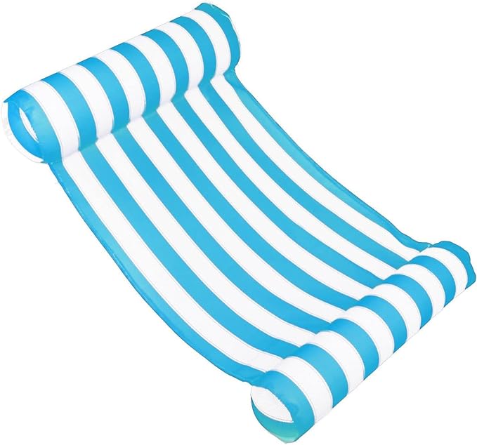Swimline Swimming Pool Floating Water Hammock Lounge Chair (6 Pack)