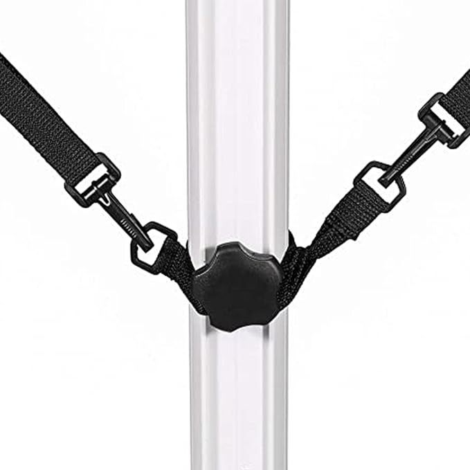 Fixed Strap for Large Outdoor Umbrella, Cantilever Parasol Wind Straps, Wind Protection, Adjustable, Suitable for Most Umbrellas