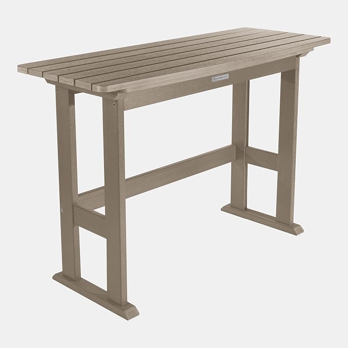 Highwood Lehigh Counter Height Balcony Table, Woodland Brown