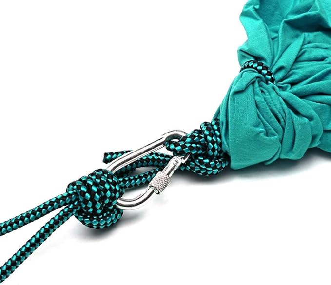 100280CM Children's Elastic Swing Indoor Yoga Hammock Sensory Cuddle Up to 440lbs for Kids Child Autism ADHD Therapy (Color : Red)