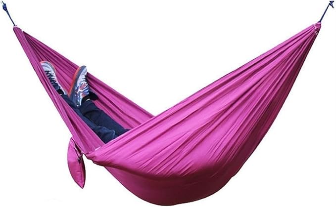 Hangmat Double Hammock 102x55 Inch Two Person Hammocks with 210T Nylon Parachute Portable Lightweight Hammock Buiten Hammock(G)
