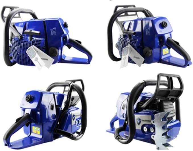Farmertec Holzfforma Blue Thunder G660 Gasoline Chain Saw Chainsaw 92CC with 3/8" .063" 25 Inch Guide Bar and 25 Inch 3/8" .063" 84DL Saw Chain