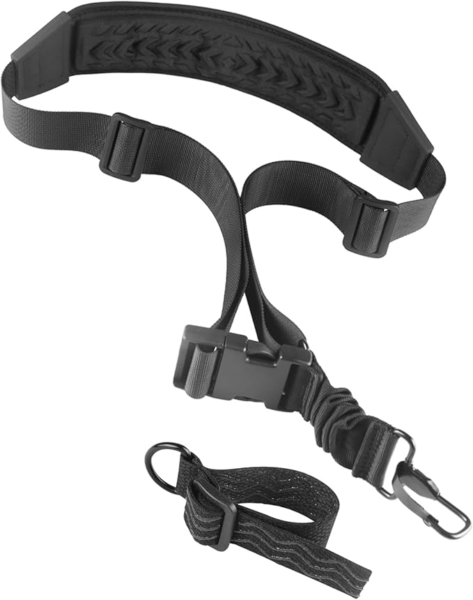 FIEIL Shoulder Strap for Weed Eater, Trimmer Shoulder Strap with Thicken 3D Air Cushion, Not Easy to Slide, Weed Eater Harness Compatible with String Trimmer & Leaf Blower (Reduced Stress)