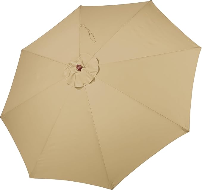Yescom Patio Umbrella Replacement Outdoor Canopy Beach Backyard Market Table Top Cover