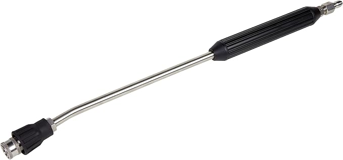 Clean Garage The Mosmatic Pressure Washer Wand | 20" Bent Stainless Steel w/Quick Connects