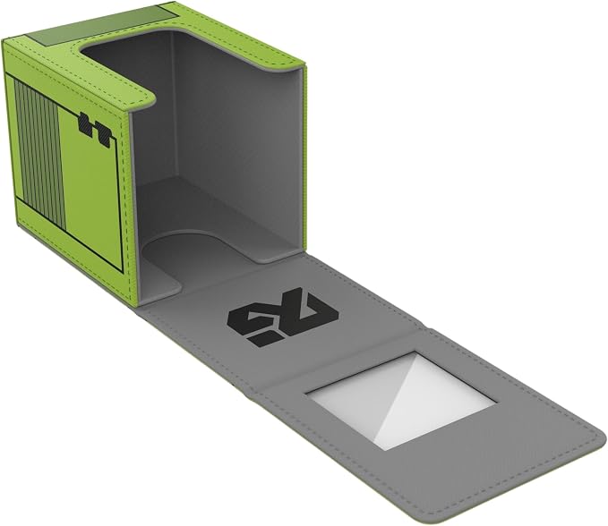 Realm Boy Green - TCG/MTG 100+ Card Window Deck Box (Fits Top Loaders)