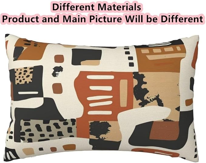 Outdoor Pillows Waterproof Set of 2 Outdoor Pillow Covers 20x28 Inch, Vintage Throw Pillows Nordic Pillow Covers, Garden Decorative Pillows Outdoor Pillows for Patio Furniture Car Home Decor -hs306