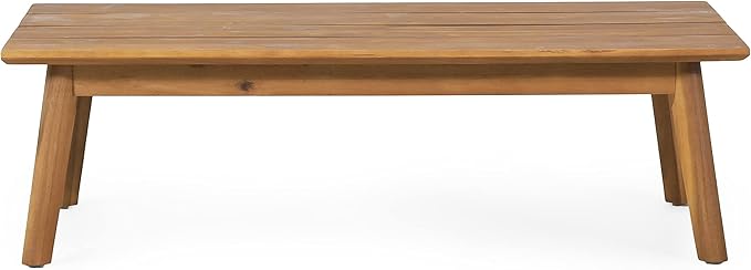 Christopher Knight Home Ellendale Chat Set, White + Teak