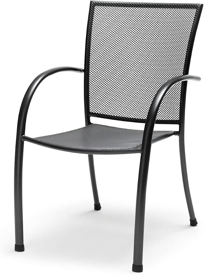 KETTLER Pilano 7-Piece Wrought Iron Mesh Dining Set