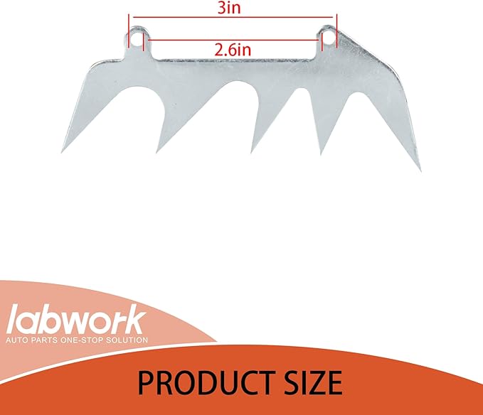 labwork 2x Large Dog Spike Bumper Replacement for Stihl 017 018 MS170 MS250 MS200 MS192T Chainsaws