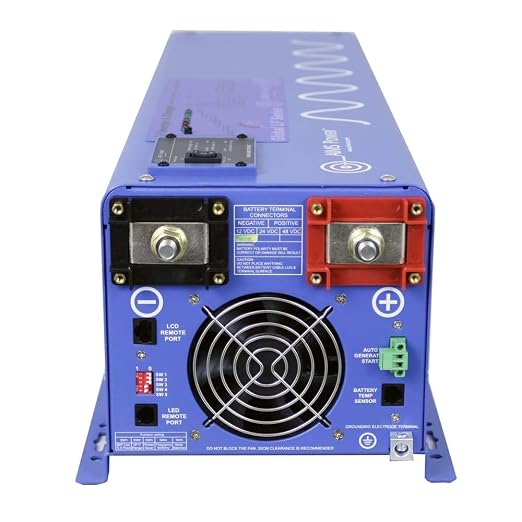 AIMS 4000W 24V Pure Sine Inverter Kit w/Remote
