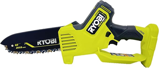RYOBI ONE+ HP 18V Brushless 8 in. Battery Compact Pruning Mini Chainsaw (Tool Only) (Renewed)