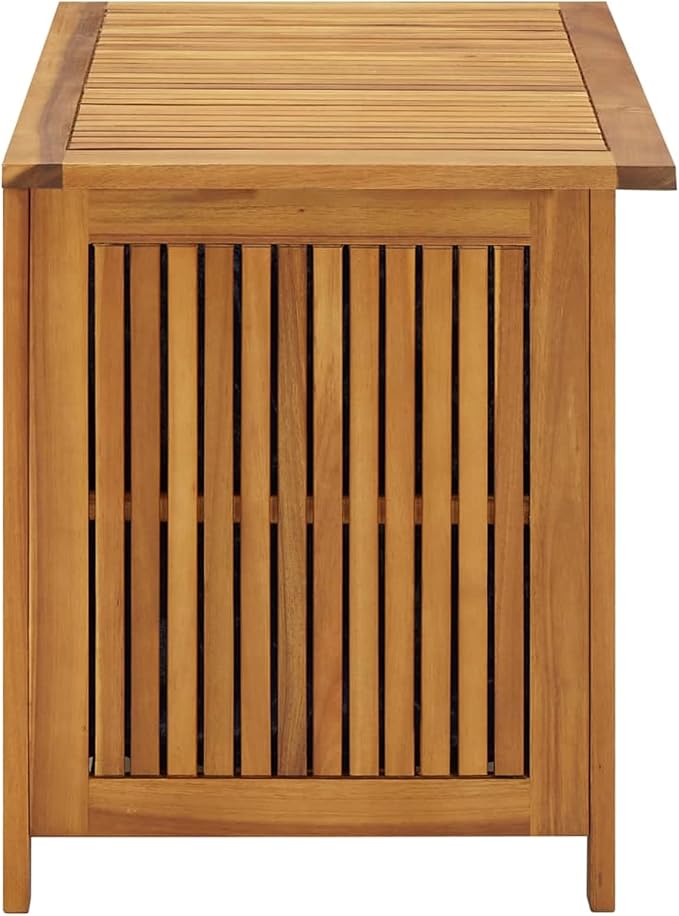 Patio Storage Box Deck Storage Box Outdoor Storage Cabinet Waterproof Storage Containers Storage Outdoor 35.4"x19.7"x22.8" Solid Acacia Wood