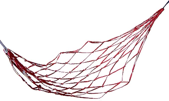 Home Garden Park Knit Net Nap Hammock Mesh Bed for Rest (id: 61d 9a7 b0f af4 d3c