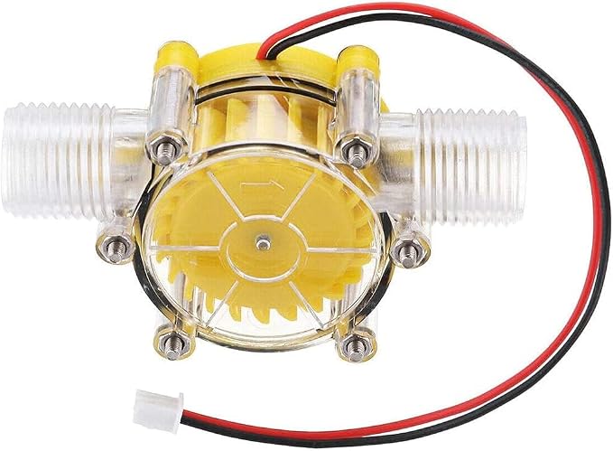 Water Flow Turbine Generator - Hydroelectric Micro Hydro 1/2 Inch Portable Water Charger (5V)