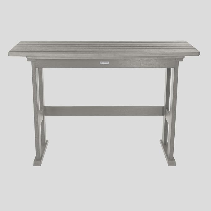 Highwood Lehigh Counter Height Balcony Table, Harbor Gray