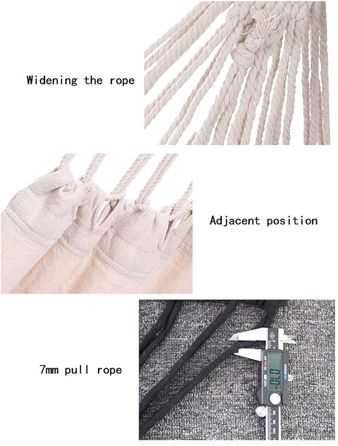 Camping Hammock, Hammock Flip-Proof Household Hanging Chair Heavy-Duty Bearing Outdoor Leisure Camping Trip Riding Equipment Portable Aerial Tent(Rojo)