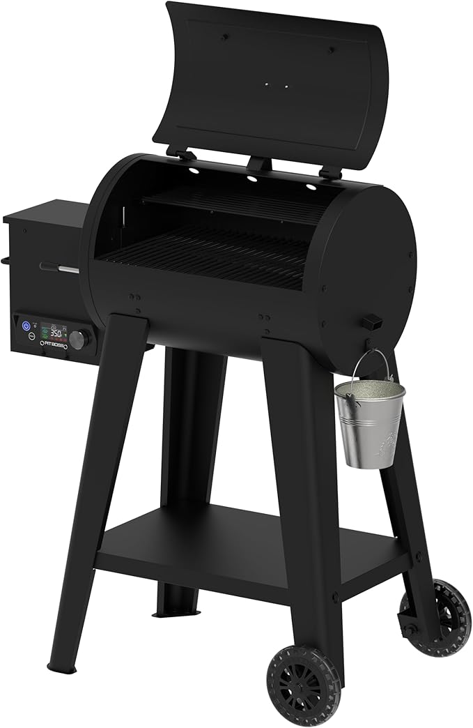 Pit Boss 500FB2 Pellet Grill, Matte Black - 11086