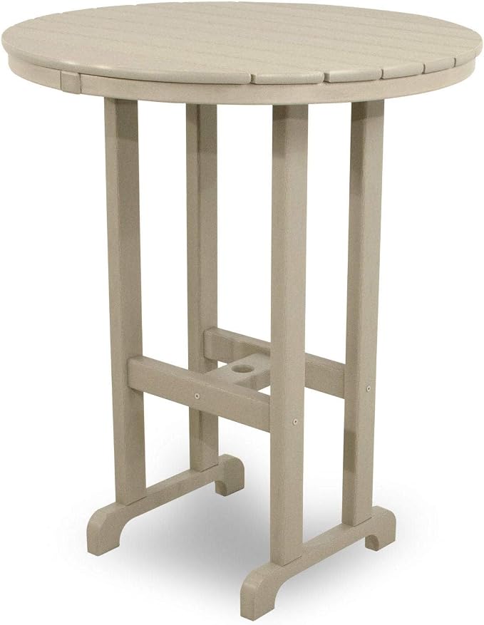 Ivy Terrace Classics Round 36" Bar Table Black