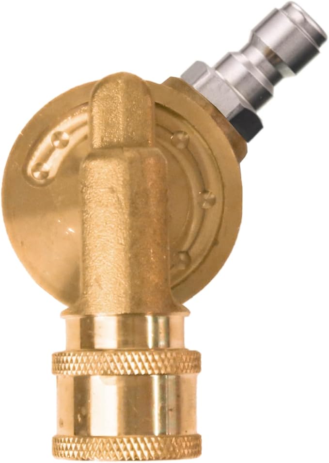 Giraffe Tools Pressure Washer Pivoting Coupler, 7 Angles Gutter Cleaner Attachment and Grandfalls Pressure Washer G20 Pro, 2500 PSI 2.2 GPM, 180° Wall Mount, Auto-Retract with 65FT Hose