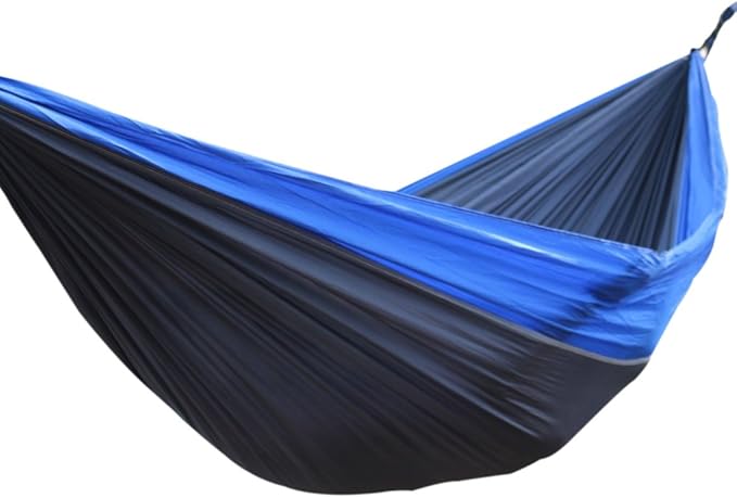 Budge HAMDHBGS Whether You Double Nylon Hammocks, Blue/Gray