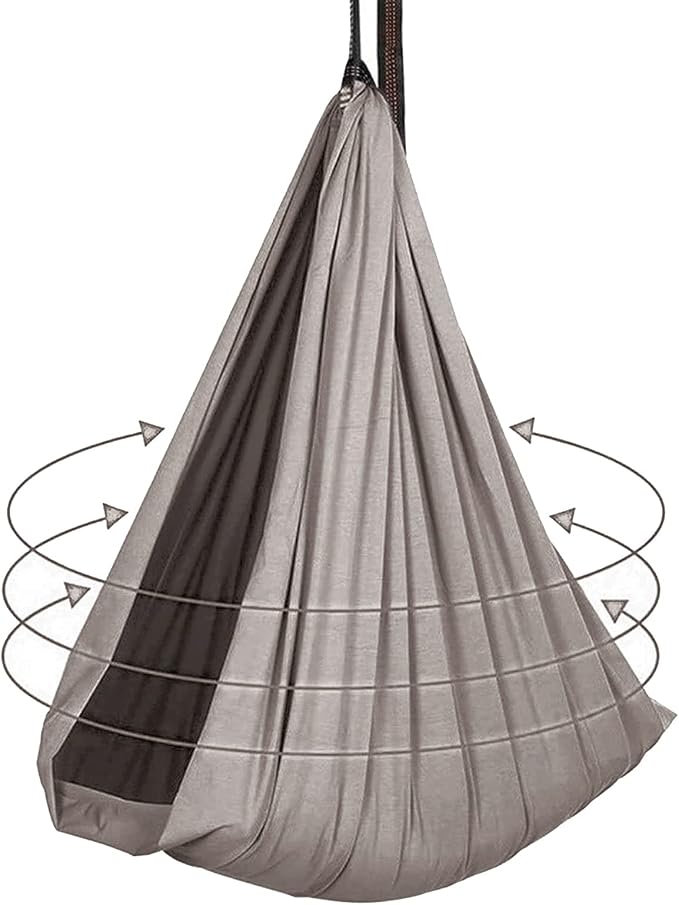 Sensory Swing for Adults Kids Therapy Swing Indoor Soothing Calming Snuggle Hammock Durable Soft Fabric Swing Excellent stretchability Ideal for Sensory Integration