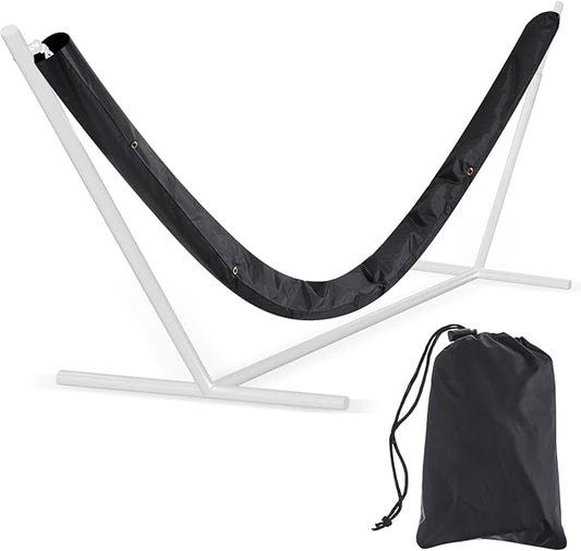 Extra Long Waterproof Hammock Sleeve Protector 16 ft Lightweight and Compact Camping Hammock Storage and Cover, Black (Cover Only)
