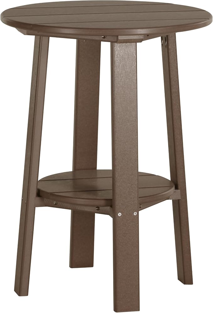 LuxCraft Deluxe End Table 28" Chestnut Brown
