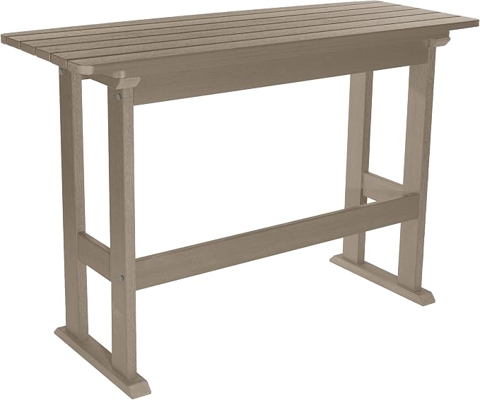 Highwood Lehigh Counter Height Balcony Table, Woodland Brown