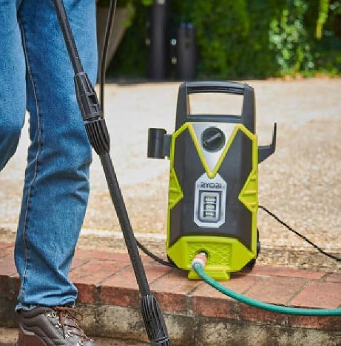 Ryobi RAC719 Pressure Washer Brush, Black