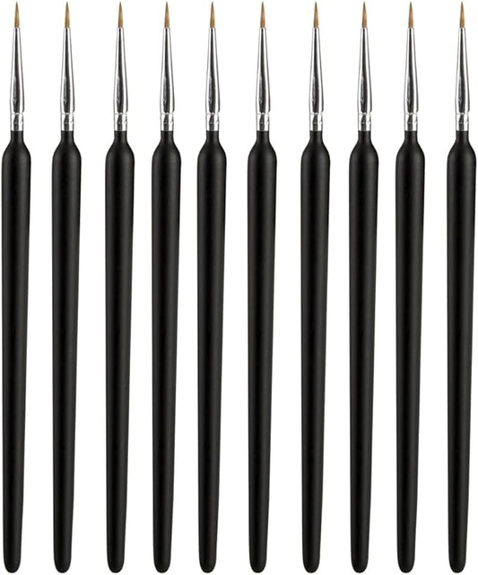 10PCS Hand Pollination Brush for Vegetables Flowers, Portable Plant Pollinator Tool, Manual Pollinating Brush for Garden,Greenhouse,and Home Planting, Pollinator Garden Accessories