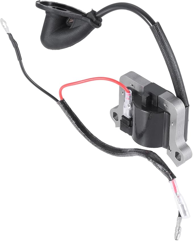 62mm Brush Cutter Ignition Coil, 43CC 49CC 52CC Strimmer Ignition Coil Module for 2-stroke Engine Grass Trimmer Multi Tool Tiller Cultivator Garden Machines