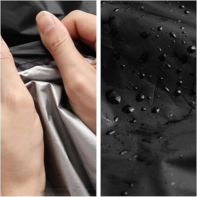 AGOOBO 2 Pack Patio Chair Covers Waterproof, Outdoor Chair Covers Waterproof UV Protection Furniture Cover with Pouch(29 x 29 x 47-1/4 inch,Black)