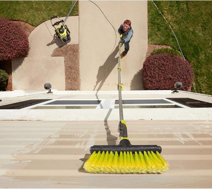 18 FT. Extension Pole with Brush for Pressure Washer