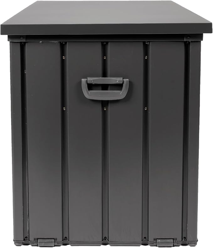 RTS Home Accents ParcelWirx Max Package Delivery Box with Hinged Lid, Graphite Color