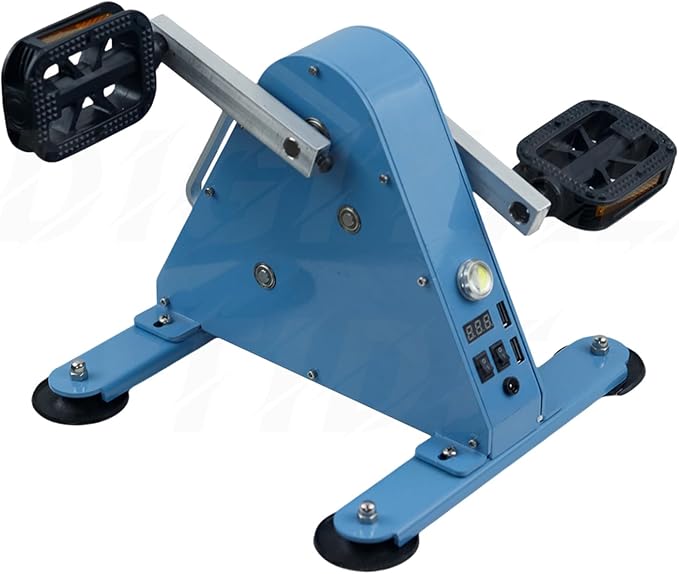 Portable Foot Pedal Generator, 50W/100W Hand Crank Generators with USB Interface/DC1-35V Output Fitness Bicycle Generator Charger