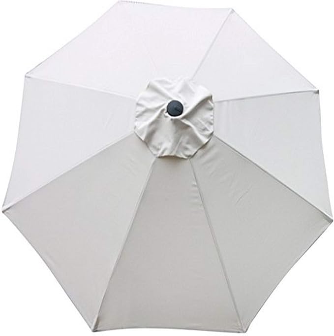 California Umbrella Replacement Canopy Cover in Sunbrella Canvas Umbrella, 7.5' Round