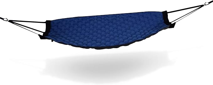 Hammaka Hammock Hitch Stand with Pammock, 2-in-1 Sleeping Pad Camping Hammock (Blue Pammock)