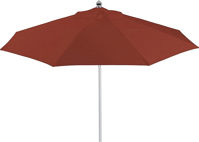 9ft Sunbrella Universal Patio Umbrella Replacement Canopy Cover- Fitx 8 Ribs Umbrella