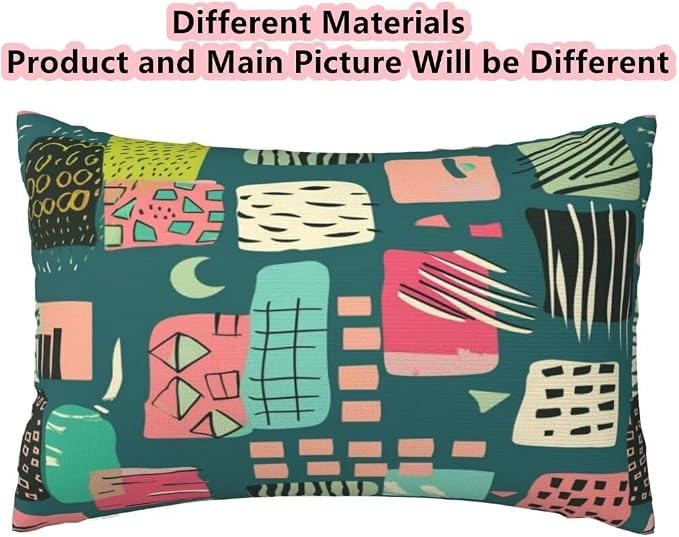 Outdoor Pillows Waterproof Set of 2 Outdoor Pillow Covers 16x24 Inch, Green Throw Pillows Cartoon Pillow Covers, Summer Garden Decorative Pillows Outdoor Pillows for Patio Furniture Home Decor -hs63