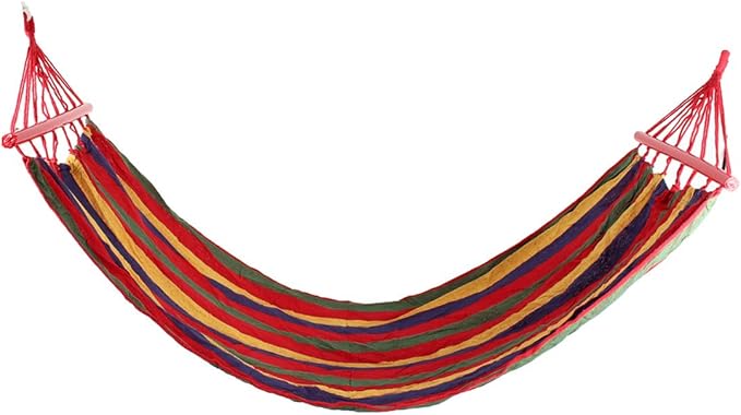 Ruilogod Canvas Beach Outdoor Travel Hiking Spreader Swing Hanging Bed Suspended Hammock (id: 9aa 17f b04 422 6ef